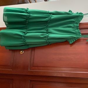 Green dress